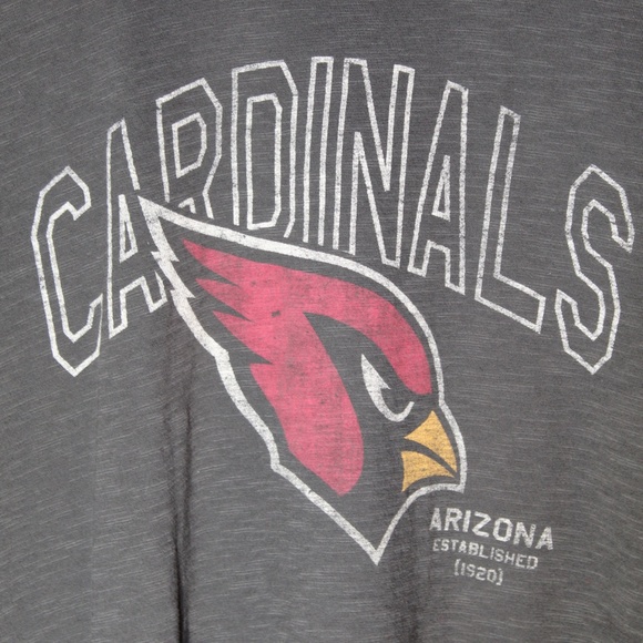 NFL Arizona Cardinals Grey Mens Large Teeshirt - Picture 2 of 4